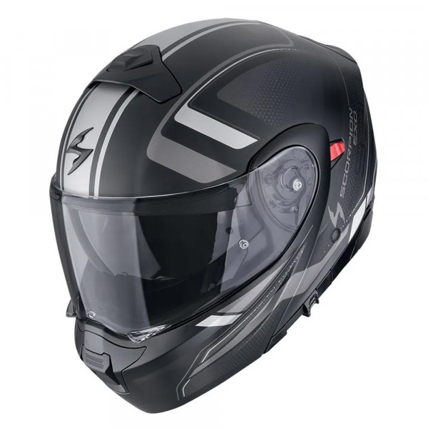 Мотошлем EXO-930 EVO ARDENS, цвет Черный Матовый/Серебристый, Размер S