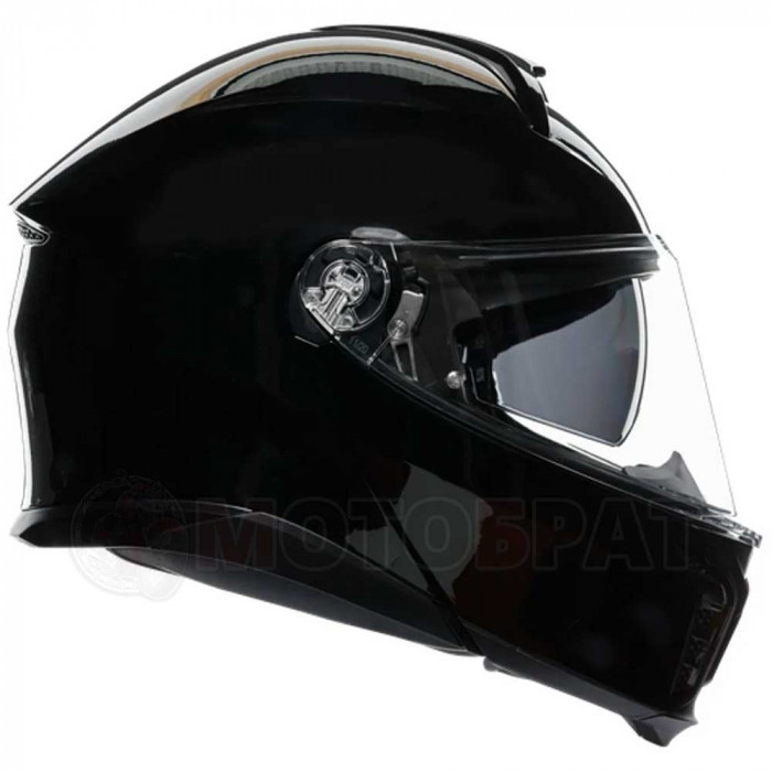 Мотошлем AGV TOURMODULAR E2206, глянцевый, чёрный, 2XL
