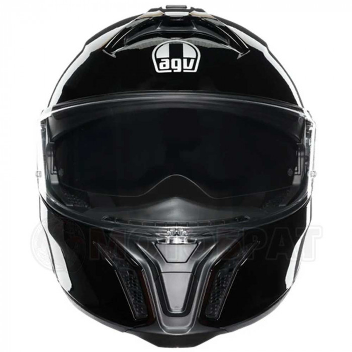 Мотошлем AGV TOURMODULAR E2206, глянцевый, чёрный, 2XL