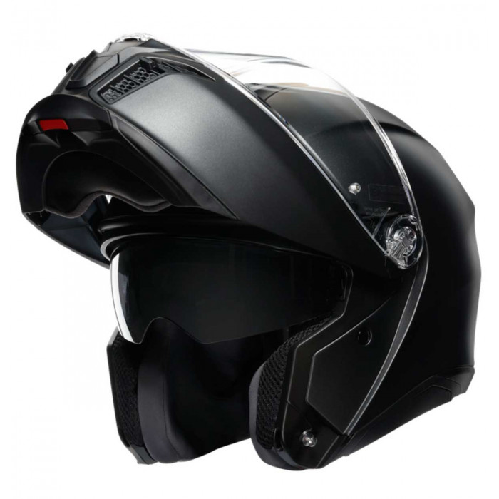 Мотошлем AGV TOURMODULAR E2206, чёрный матовый, 2XL