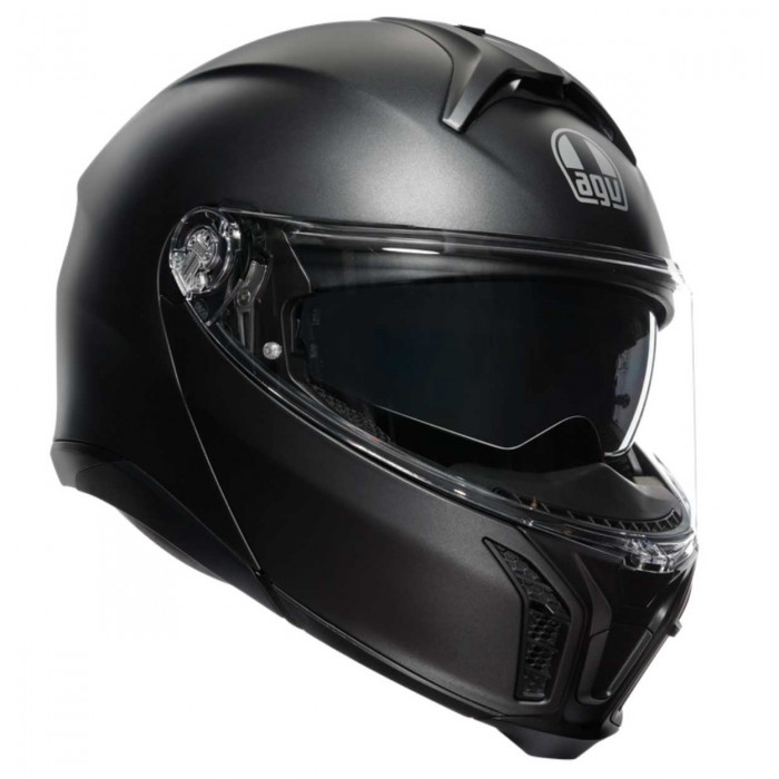 Мотошлем AGV TOURMODULAR E2206, чёрный матовый, 2XL