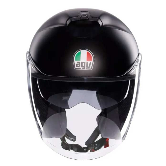 Мотошлем AGV IRIDES E2206 Mono, чёрный матовый, M