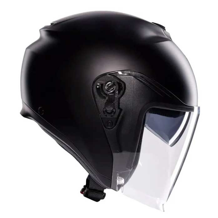 Мотошлем AGV IRIDES E2206 Mono, чёрный матовый, M