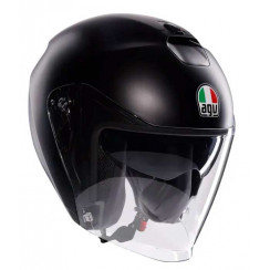 Мотошлем AGV IRIDES E2206 Mono, чёрный матовый, M
