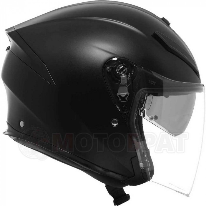 Мотошлем AGV K5 JET EVO E2206 Mono, матовый, чёрный, M