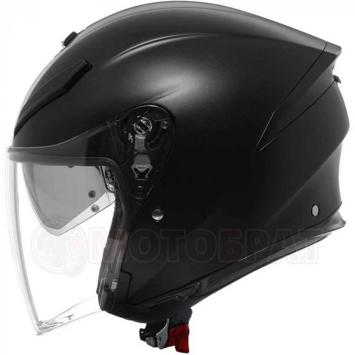 Мотошлем AGV K5 JET EVO E2206 Mono, матовый, чёрный, M