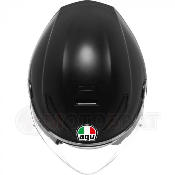 Мотошлем AGV K5 JET EVO E2206 Mono, матовый, чёрный, M