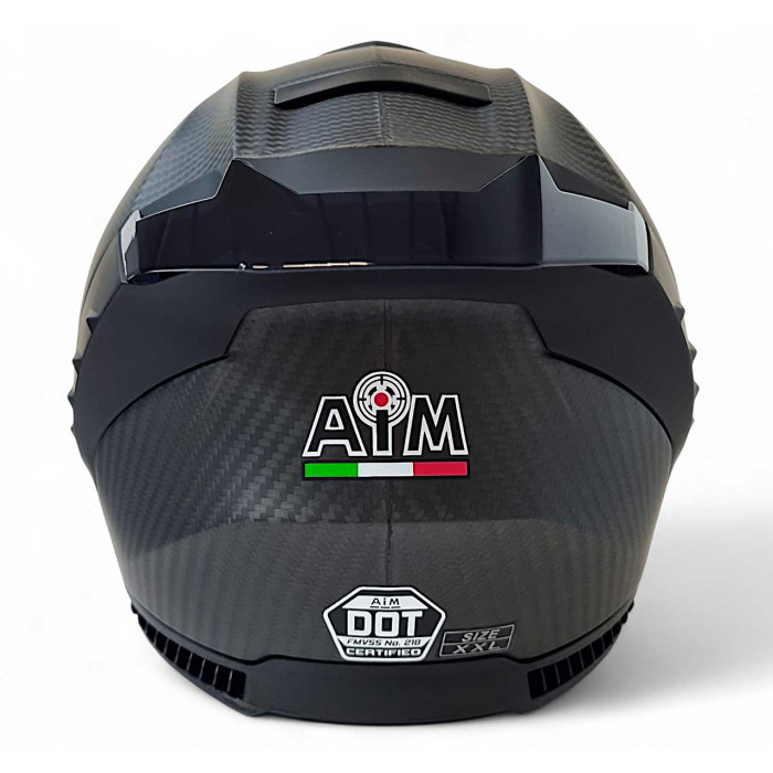 Мотошлем AiM RH359 Carbon, матовый, XS