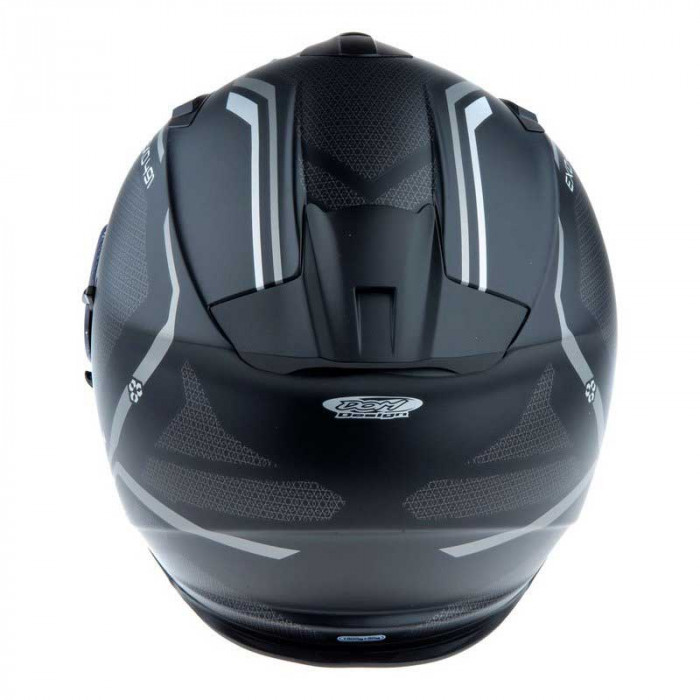 Мотошлем Scorpion EXO EXO-491 KRIPTA, цвет Черный Матовый/Серебристый, Размер XS
