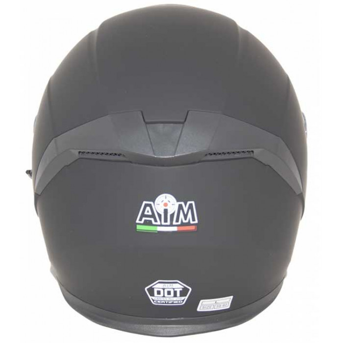 Мотошлем AiM JK526, чёрный матовый, XS