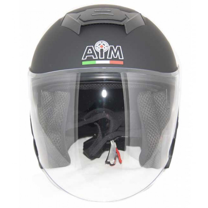 Мотошлем AiM JK526, чёрный матовый, XS