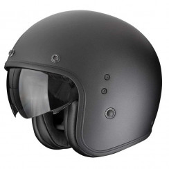 Мотошлем Scorpion EXO BELFAST EVO SOLID (ECE 22.06), цвет Черный Матовый, Размер S