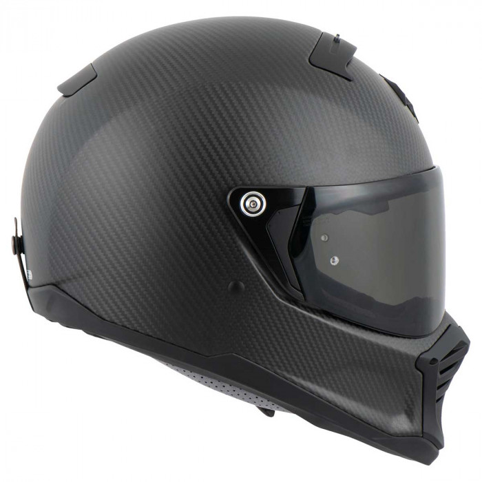 Мотошлем Scorpion EXO HX1 CARBON SE SOLID, цвет Карбон/Черный Матовый