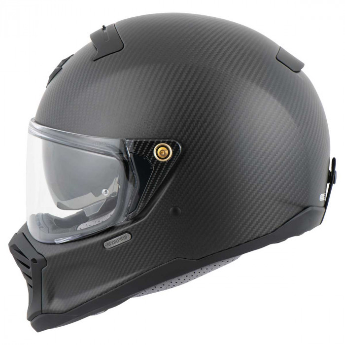 Мотошлем Scorpion EXO HX1 CARBON SE SOLID, цвет Карбон/Черный Матовый