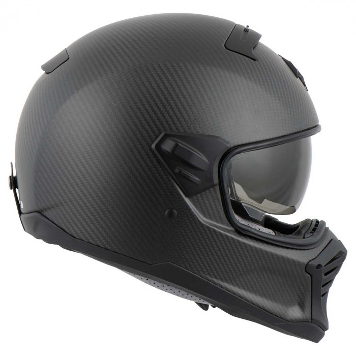 Мотошлем Scorpion EXO HX1 CARBON SE SOLID, цвет Карбон/Черный Матовый
