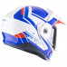 Мотошлем ADX-2 LEWIS, цвет Белый/Синий/Красный, Размер XL