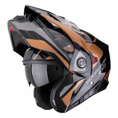Мотошлем Scorpion EXO ADX-2 KAMPS, цвет Черный/Медный