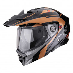 Мотошлем Scorpion EXO ADX-2 KAMPS, цвет Черный/Медный, Размер M