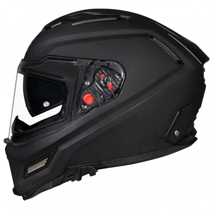 Мотошлем SMK Agnar, цвет Черный Матовый Matt Black MA200
