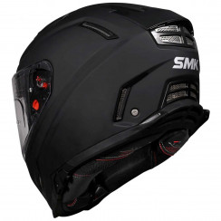 Мотошлем SMK Agnar, цвет Черный Матовый Matt Black MA200