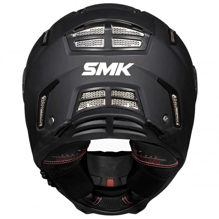 Мотошлем SMK Agnar, цвет Черный Матовый Matt Black MA200