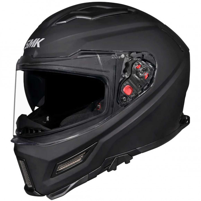 Мотошлем SMK Agnar, цвет Черный Матовый Matt Black MA200