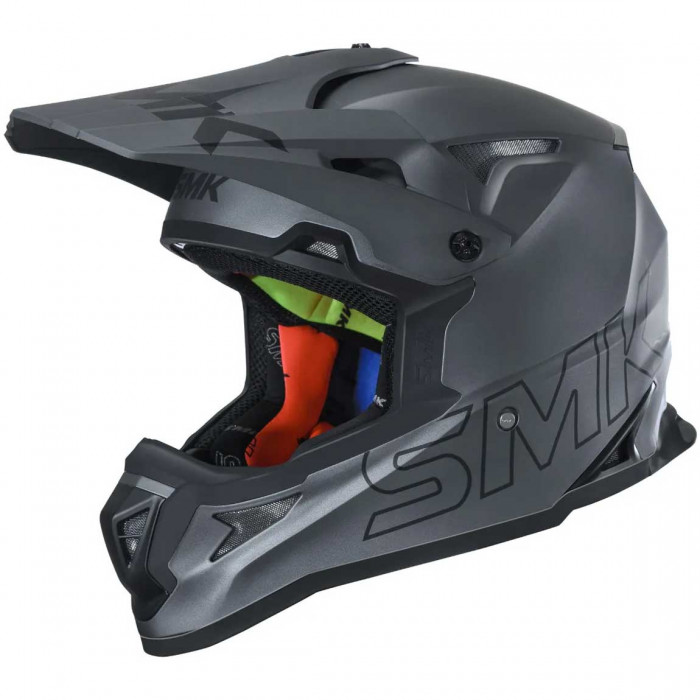 Мотошлем SMK Allterra, цвет Антрацит Anthracite MADA620