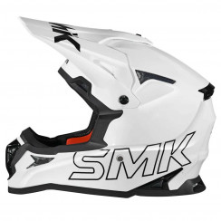 Мотошлем SMK Allterra, цвет Белый White GL120