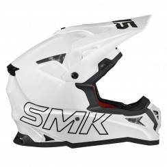Мотошлем SMK Allterra, цвет Белый White GL120