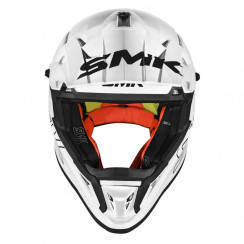 Мотошлем SMK Allterra, цвет Белый White GL120