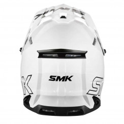 Мотошлем SMK Allterra, цвет Белый White GL120