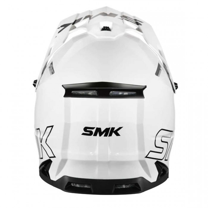 Мотошлем SMK Allterra, цвет Белый White GL120