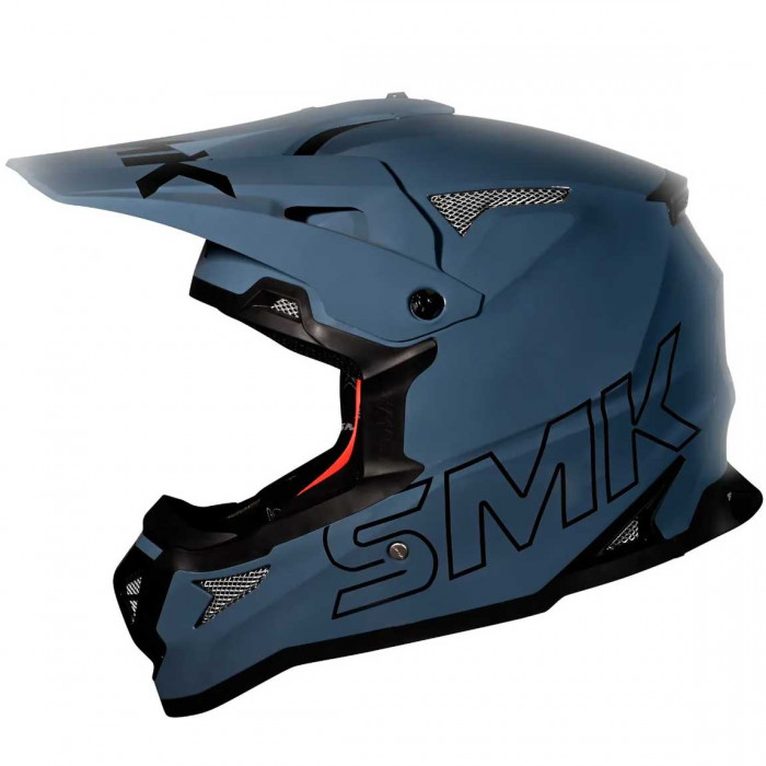 Мотошлем SMK Allterra, цвет Синий Sharkskin Blue GL500