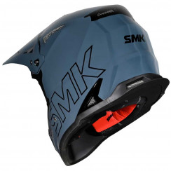 Мотошлем SMK Allterra, цвет Синий Sharkskin Blue GL500