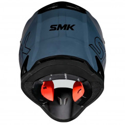 Мотошлем SMK Allterra, цвет Синий Sharkskin Blue GL501