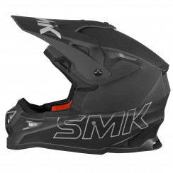 Мотошлем SMK Allterra, цвет Черный Матовый Matt Black MA260