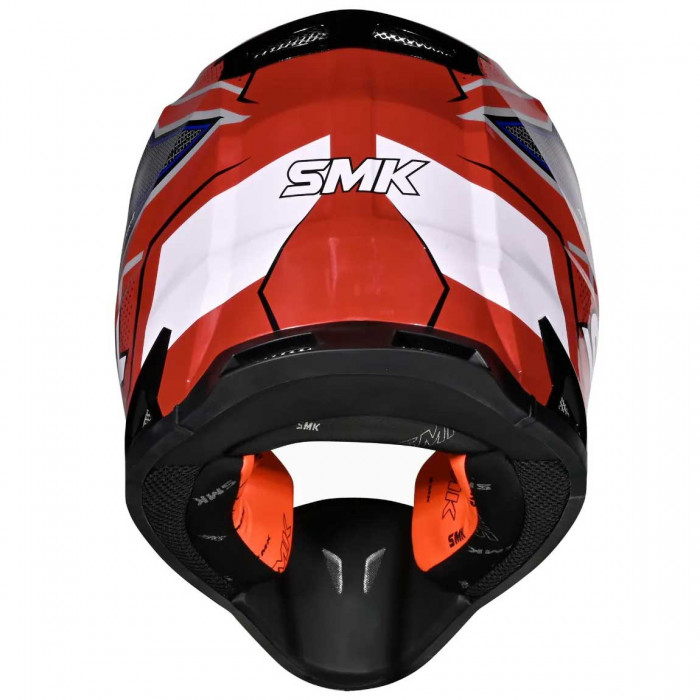 Мотошлем SMK Allterra Maverix, цвет Красный/Черный/Белый GL321