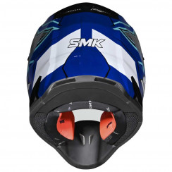 Мотошлем SMK Allterra Maverix, цвет Синий/Черный/Белый GL521