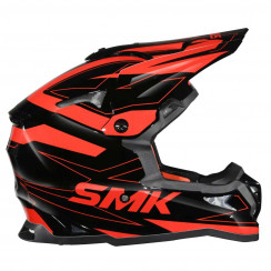 Мотошлем SMK Allterra Slope, цвет Черный/Красный GL230