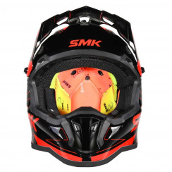 Мотошлем SMK Allterra Slope, цвет Черный/Красный GL230