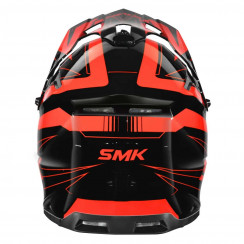 Мотошлем SMK Allterra Slope, цвет Черный/Красный GL230