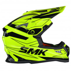 Мотошлем SMK Allterra Slope, цвет Черный/Желтый GL420