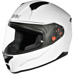 Мотошлем SMK Bionic, цвет Белый White GL100