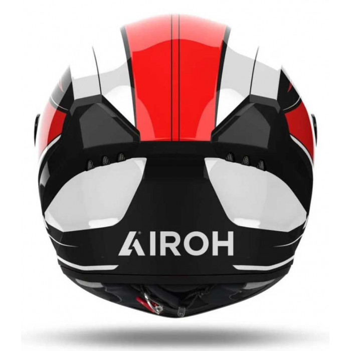 Мотошлем Airoh CONNOR DUNK Glossy, красный, 2XL