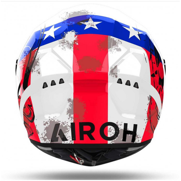 Мотошлем Airoh CONNOR NATION Glossy, глянцевый, S