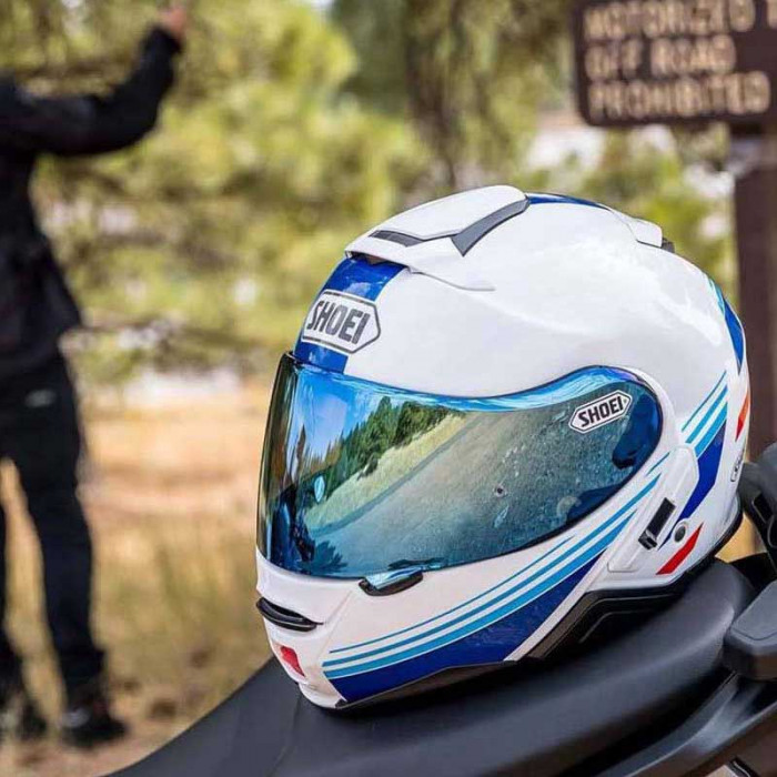 Визор SHOEI CNS-3CPN SPECTRA BLUE (LSMO)