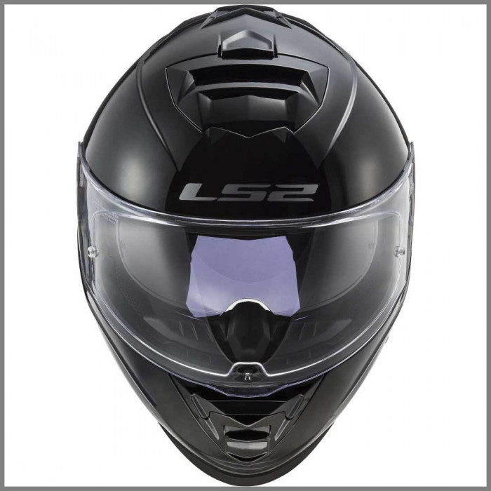 Мотошлем LS2 FF800 STORM II SOLID, черный