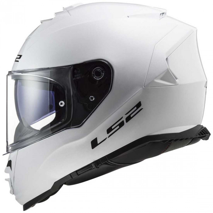 Мотошлем LS2 FF800 STORM II SOLID белый, глянцевый, белый, XS