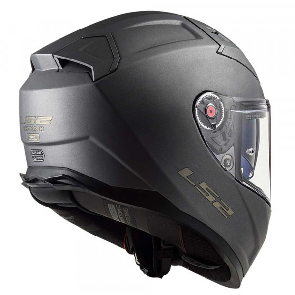 Мотошлем LS2 FF811 VECTOR II SOLID, серый матовый, размер S