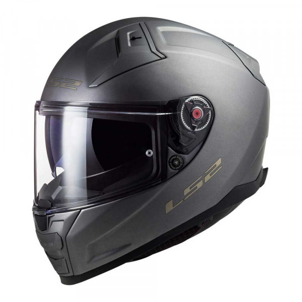 Мотошлем LS2 FF811 VECTOR II SOLID, серый матовый, размер S